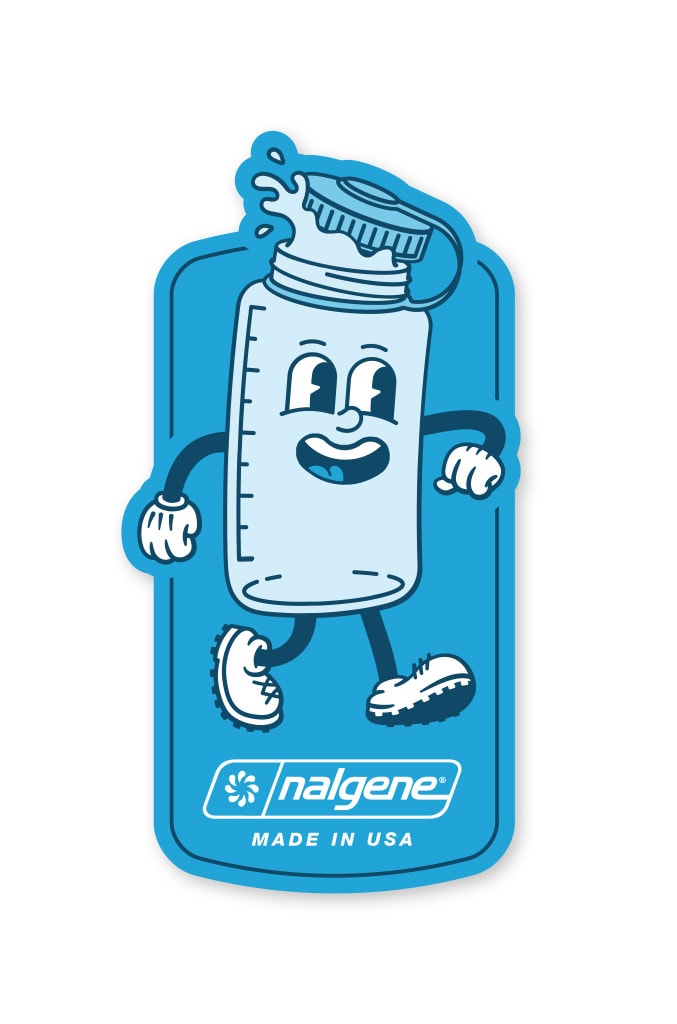 Nalgene Daisy Sticker - Dishwasher Safe - UV Coated - US 5475