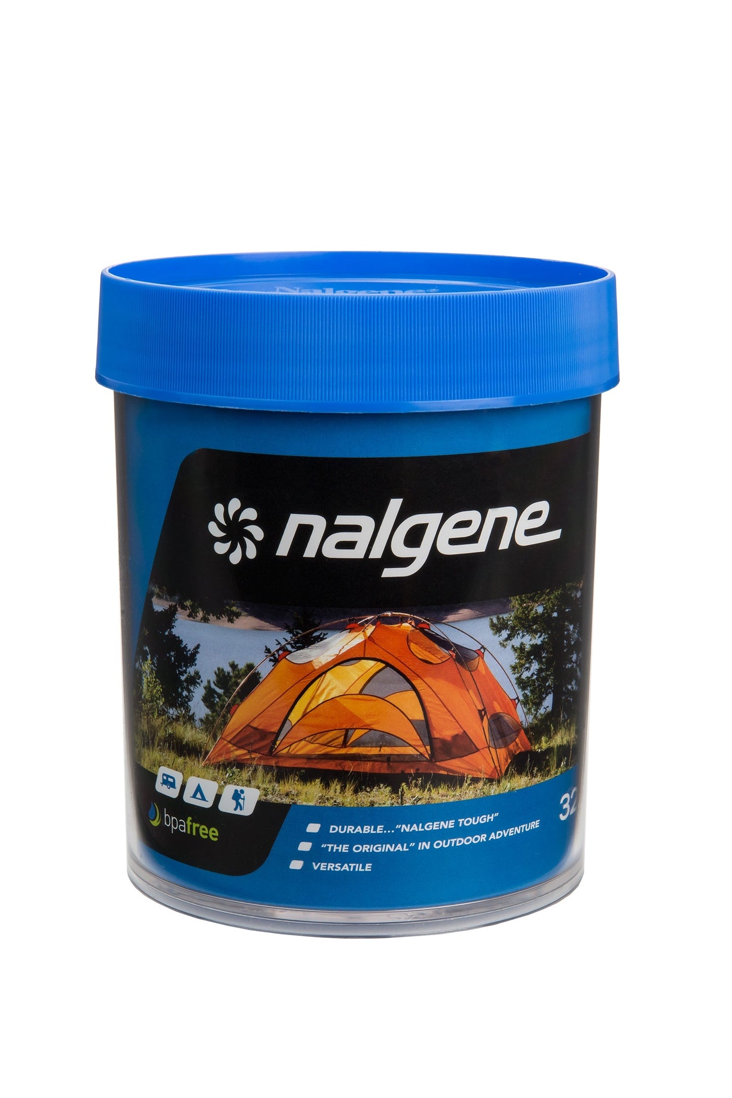 32oz Storage Jar - Blue Lid - US 1070
