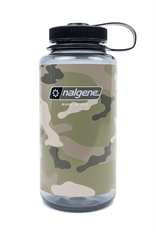 32oz Wide Mouth Camo Print Bottles - US 4097
