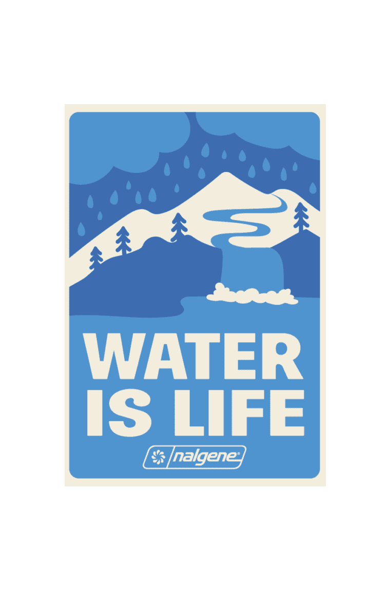 Water Is Life Sticker - US 9892