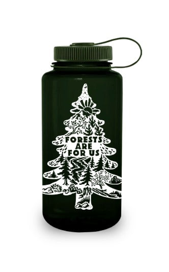 32oz Wide Mouth “Public Lands: Forests Are for Us” Bottle - US 2294